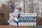 Baseball vs Nichols  Wheaton College Baseball vs Nichols College. - Photo By: KEITH NORDSTROM : Wheaton, baseball